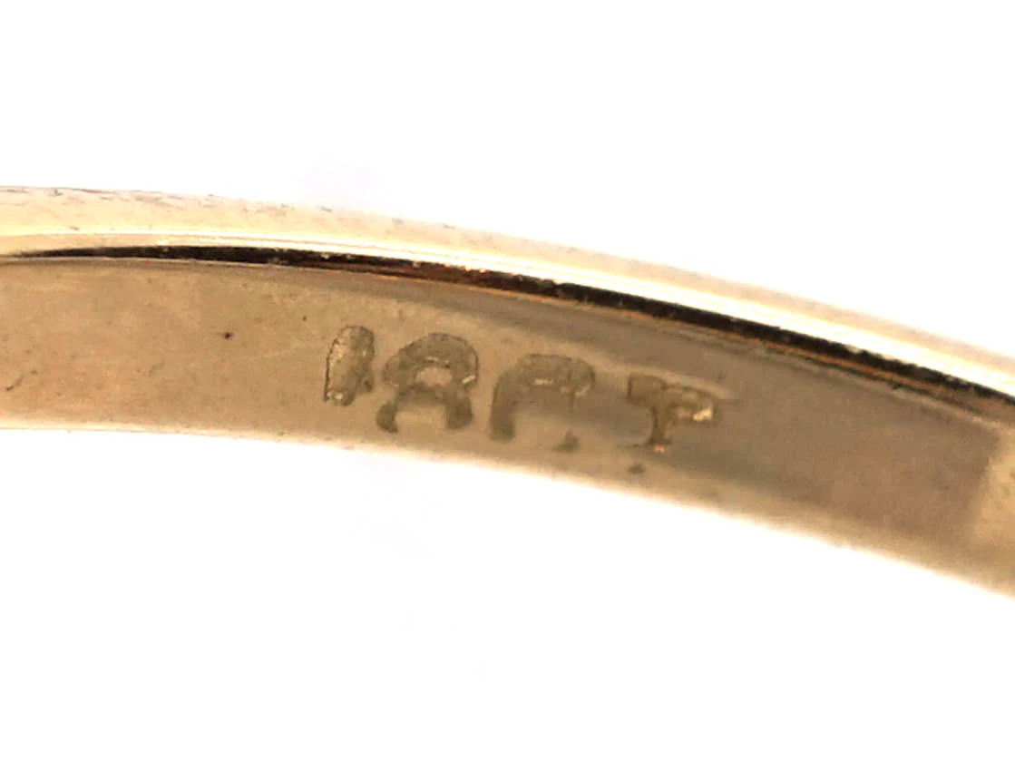 18ct Gold & Platinum, Ceylon Sapphire & Diamond Cluster Ring 8 18ct Gold & Platinum, Ceylon Sapphire & Diamond Cluster Ring - Image 6