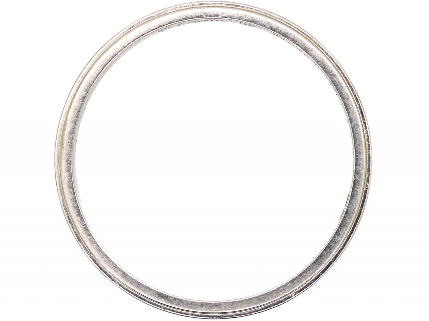 Cartier Platinum Wedding Ring 5 Cartier Platinum Wedding Ring - Image 3