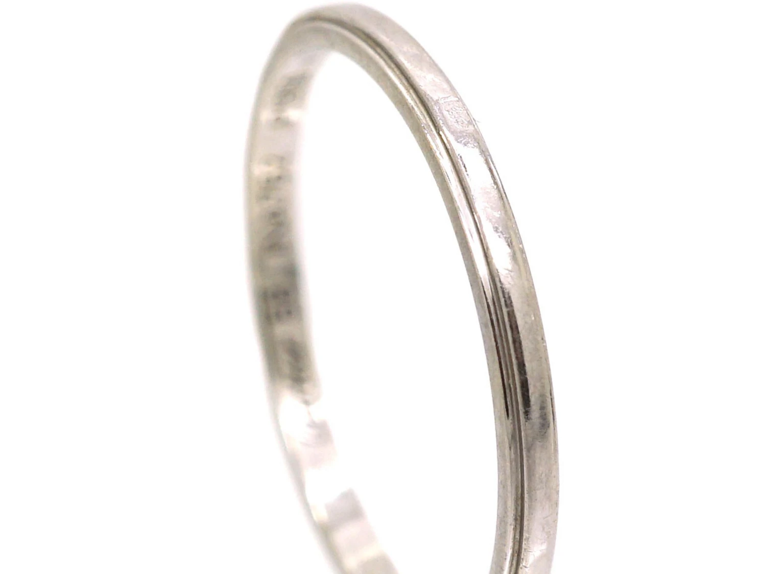 Cartier Platinum Wedding Ring 4 Cartier Platinum Wedding Ring - Image 2