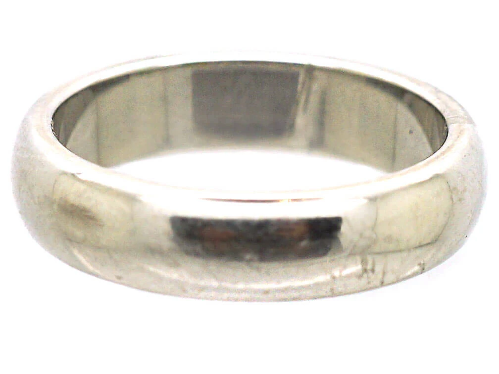 Platinum Wedding Ring By Tiffany & Co 7 Platinum Wedding Ring By Tiffany & Co - Image 5