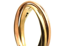 9ct Three Colour Gold Russian Wedding Ring 9 9ct Three Colour Gold Russian Wedding Ring -Antique Jewellery Company DSC08124 copy 1