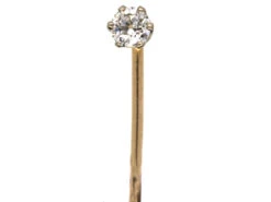 Diamond Solitaire Tie Pin