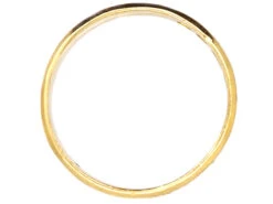 Victorian 18ct Gold Enamelled In Love Abide Till Death Deride Wedding Ring -Antique Jewellery Company DSC08169 copy