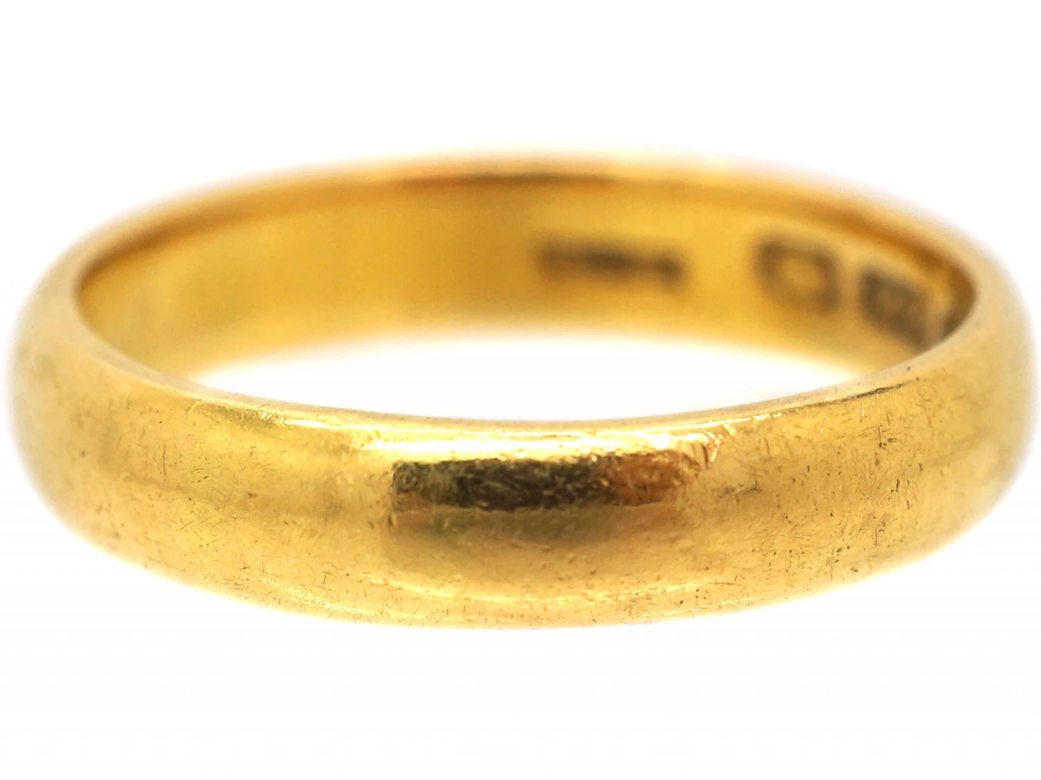 22ct Gold Wedding Ring Assayed In 1920 7 22ct Gold Wedding Ring Assayed In 1920 - Image 5