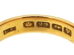 22ct Gold Wedding Ring Assayed In 1920 10 22ct Gold Wedding Ring Assayed In 1920 -Antique Jewellery Company DSC08219 scaled 1