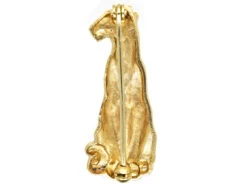 9ct Gold Panther Brooch -Antique Jewellery Company DSC08224