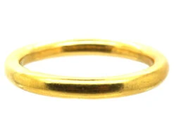 Victorian 18ct Gold Large Round Wedding Ring 11 Victorian 18ct Gold Large Round Wedding Ring -Antique Jewellery Company DSC08288 copy