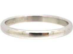 Tiffany & Co Platinum Wedding Ring 11 Tiffany & Co Platinum Wedding Ring -Antique Jewellery Company DSC08307 scaled 1