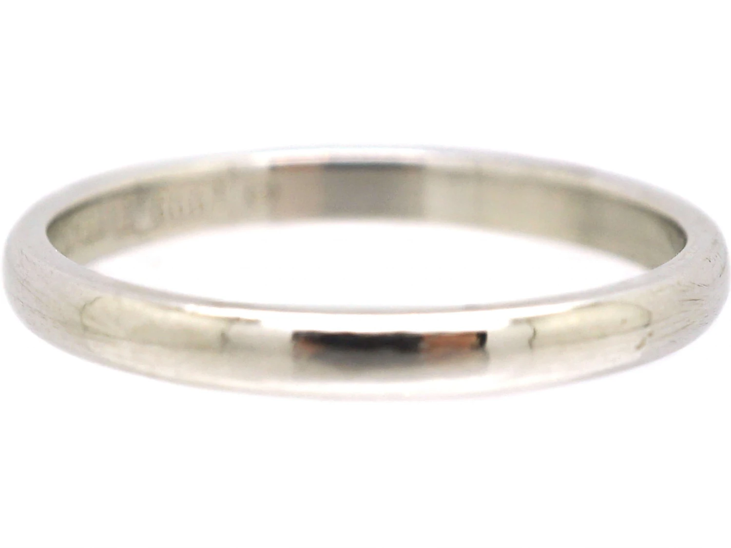 Tiffany & Co Platinum Wedding Ring 7 Tiffany & Co Platinum Wedding Ring - Image 5