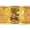 Victorian Two Colour Gold 18ct Gold Wedding Band With Cherry Motif -Antique Jewellery Company DSC08343