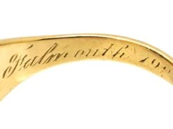 Victorian 18ct Gold Signet Ring With Lapis Lazuli Intaglio Of A Man 15 Victorian 18ct Gold Signet Ring With Lapis Lazuli Intaglio Of A Man -Antique Jewellery Company DSC08354 scaled 1