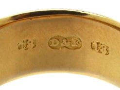 Victorian Two Colour Gold 18ct Gold Wedding Band With Cherry Motif 11 Victorian Two Colour Gold 18ct Gold Wedding Band With Cherry Motif -Antique Jewellery Company DSC08358