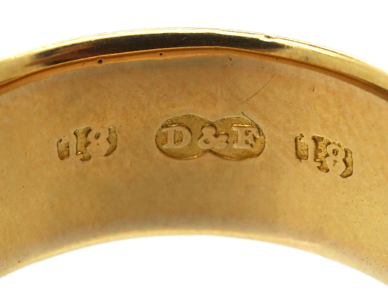 Victorian Two Colour Gold 18ct Gold Wedding Band With Cherry Motif 6 Victorian Two Colour Gold 18ct Gold Wedding Band With Cherry Motif - Image 4