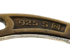 Norwegian Silver Gilt & Enamel Cufflinks By Aksel Holmsen 13 Norwegian Silver Gilt & Enamel Cufflinks By Aksel Holmsen -Antique Jewellery Company DSC08380