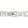 Art Deco French Platinum & Diamond Eternity Ring
