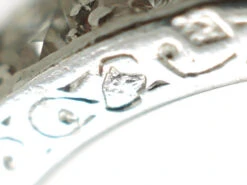 Art Deco French Platinum & Diamond Eternity Ring 8 Art Deco French Platinum & Diamond Eternity Ring -Antique Jewellery Company DSC08431