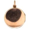 Edwardian 9ct Gold Round Locket 2 Edwardian 9ct Gold Round Locket -Antique Jewellery Company DSC08508 copy scaled 1