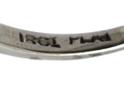 Mid 20th Century 18ct White Gold & Platinum Ring Set Withlarge Peridot & Diamonds -Antique Jewellery Company DSC08516 scaled 1