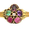 Regency 15ct Gold Regard Cluster Ring