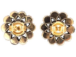 19th Century Dutch Rose Diamond Cluster Earrings -Antique Jewellery Company DSC08719 1