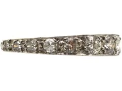 Early 20th Century Platinum, Graduated Diamond Eternity Ring 12 Early 20th Century Platinum, Graduated Diamond Eternity Ring -Antique Jewellery Company DSC08783 scaled 1