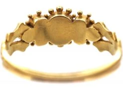 Regency 15ct Gold, Chrysolite & Ruby Ring -Antique Jewellery Company DSC08874 scaled 1