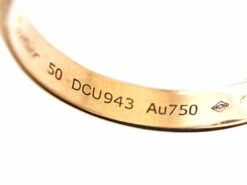 Three Colour 18ct Gold Trinity Ring By Cartier Set With Five Diamonds 12 Three Colour 18ct Gold Trinity Ring By Cartier Set With Five Diamonds -Antique Jewellery Company DSC08892 copy scaled 1