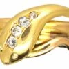 Early 20th Century 18ct Gold & Diamond Snake Ring 1 Early 20th Century 18ct Gold & Diamond Snake Ring -Antique Jewellery Company DSC08901 1 scaled 1