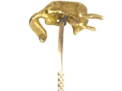 Victorian 15ct Gold Fox Tie Pin -Antique Jewellery Company DSC08971 2