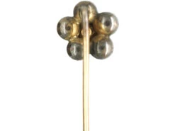 Georgian Rose Cut Garnet Cluster Tie Pin -Antique Jewellery Company DSC08982 1