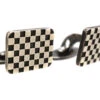 Georg Jensen Silver Chequerboard Cufflinks