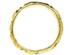 Georgian 18ct Gold Wedding Band 15 Georgian 18ct Gold Wedding Band -Antique Jewellery Company DSC09102
