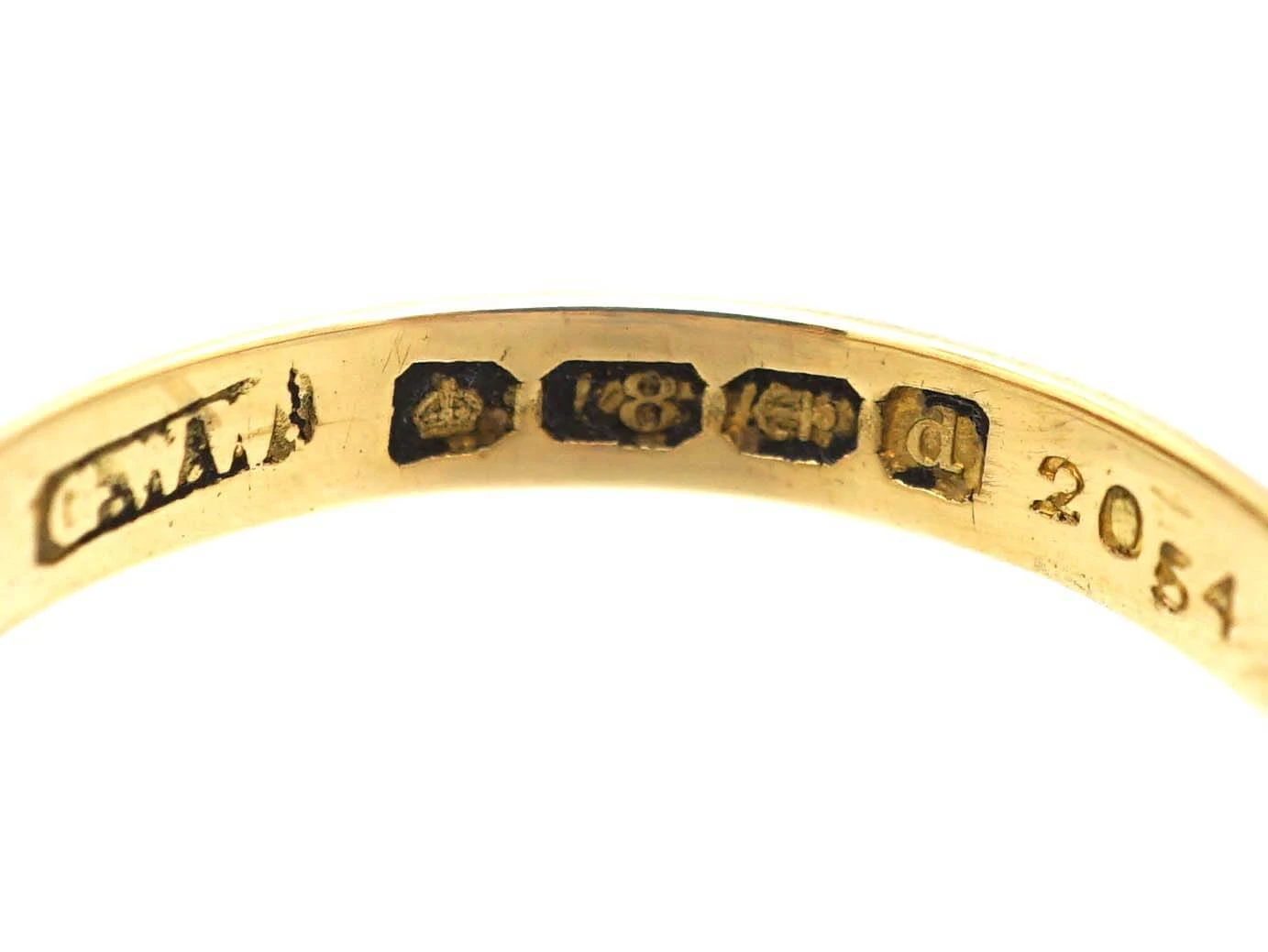 Edwardian 18ct Gold Heart Shaped Opal And Diamond Ring 7 Edwardian 18ct Gold Heart Shaped Opal And Diamond Ring - Image 5