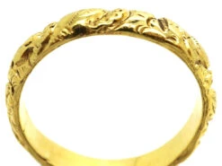 Georgian 18ct Gold Wedding Band 13 Georgian 18ct Gold Wedding Band -Antique Jewellery Company DSC09110