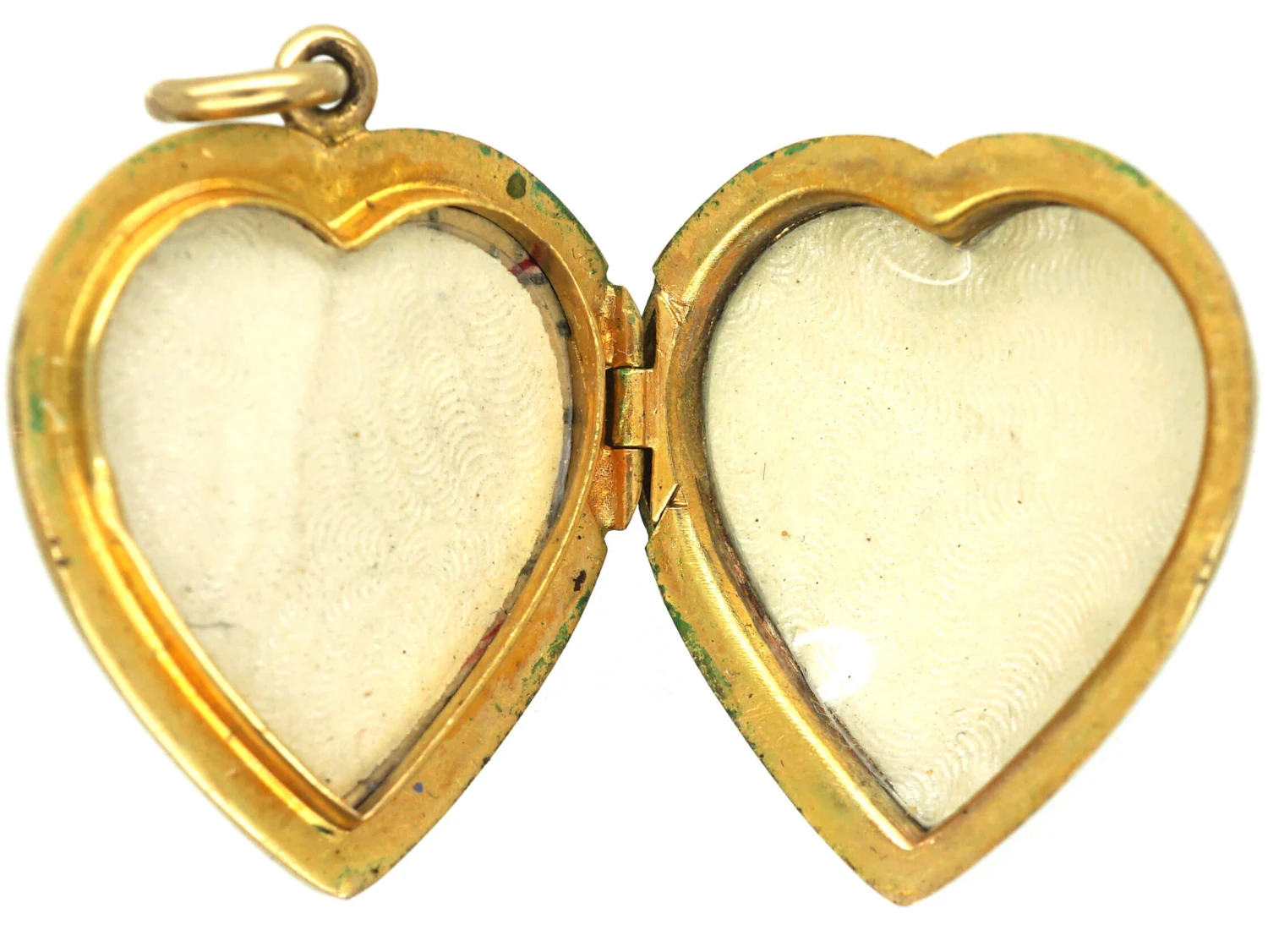 9ct Gold Heart Shaped Locket With Scroll Engraved Detail 4 9ct Gold Heart Shaped Locket With Scroll Engraved Detail - Image 2