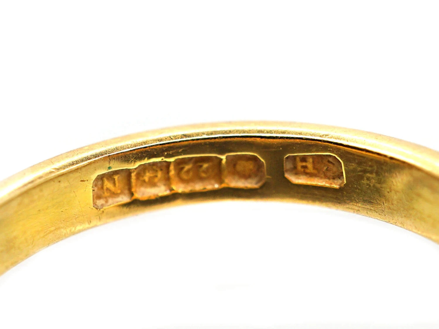 Early 20th Century 22ct Gold Wedding Ring 7 Early 20th Century 22ct Gold Wedding Ring - Image 5