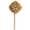 Victorian 15ct Gold Tie Pin Set With A Diamond 2 Victorian 15ct Gold Tie Pin Set With A Diamond -Antique Jewellery Company DSC09367