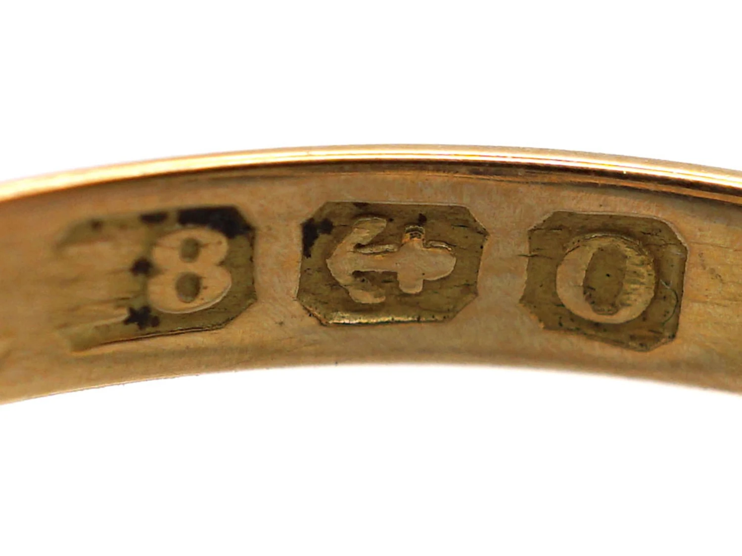 Edwardian 18ct Gold, Sapphire & Rose Diamond Pansy Cluster Ring 8 Edwardian 18ct Gold, Sapphire & Rose Diamond Pansy Cluster Ring - Image 6