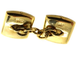 Art Deco 18ct Gold, Platinum, Mother Of Pearl & Natural Split PearlDress Set -Antique Jewellery Company DSC09524