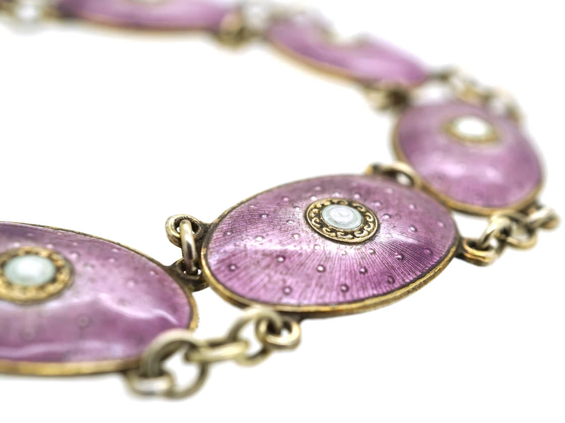 Silver & Enamel Necklace By J. Tostrup 5 Silver & Enamel Necklace By J. Tostrup - Image 3