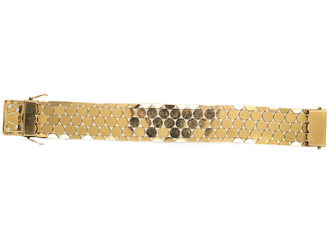 18ct Gold Articulated Bracelet 7 18ct Gold Articulated Bracelet - Image 5