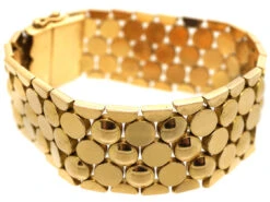 18ct Gold Articulated Bracelet 16 18ct Gold Articulated Bracelet -Antique Jewellery Company DSC09569 1