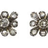 Rose Diamond Cluster Earrings 1 Rose Diamond Cluster Earrings -Antique Jewellery Company DSC09612 1