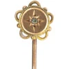 Victorian 9ct Gold & Rose Diamond Round Tie Pin 2 Victorian 9ct Gold & Rose Diamond Round Tie Pin -Antique Jewellery Company DSC09617 2
