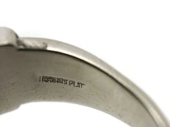 Art Deco Platinum, Sapphire & Diamond Ring With Scalloped Edges 11 Art Deco Platinum, Sapphire & Diamond Ring With Scalloped Edges -Antique Jewellery Company DSC09688 scaled 1