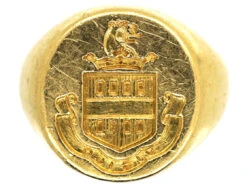 18ct Gold Signet Ring By Tiffany