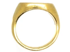 18ct Gold Signet Ring By Tiffany -Antique Jewellery Company DSC09724