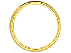 Retro 22ct Gold Wedding Ring Made In Dublin In 1942 -Antique Jewellery Company DSC09731