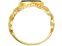 Victorian 18ct Gold & Shield Shaped Bloodstone Signet Ring 14 Victorian 18ct Gold & Shield Shaped Bloodstone Signet Ring -Antique Jewellery Company DSC09781