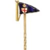Edwardian 9ct Gold & Enamel Burgee Tie Pin For The Royal London Yacht Club 1 Edwardian 9ct Gold & Enamel Burgee Tie Pin For The Royal London Yacht Club -Antique Jewellery Company DSC09911 scaled 1